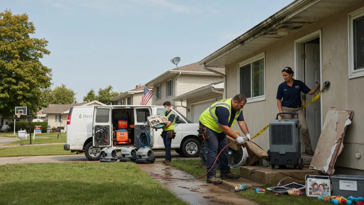 Water Damage Restoration in Alvada, OH near me